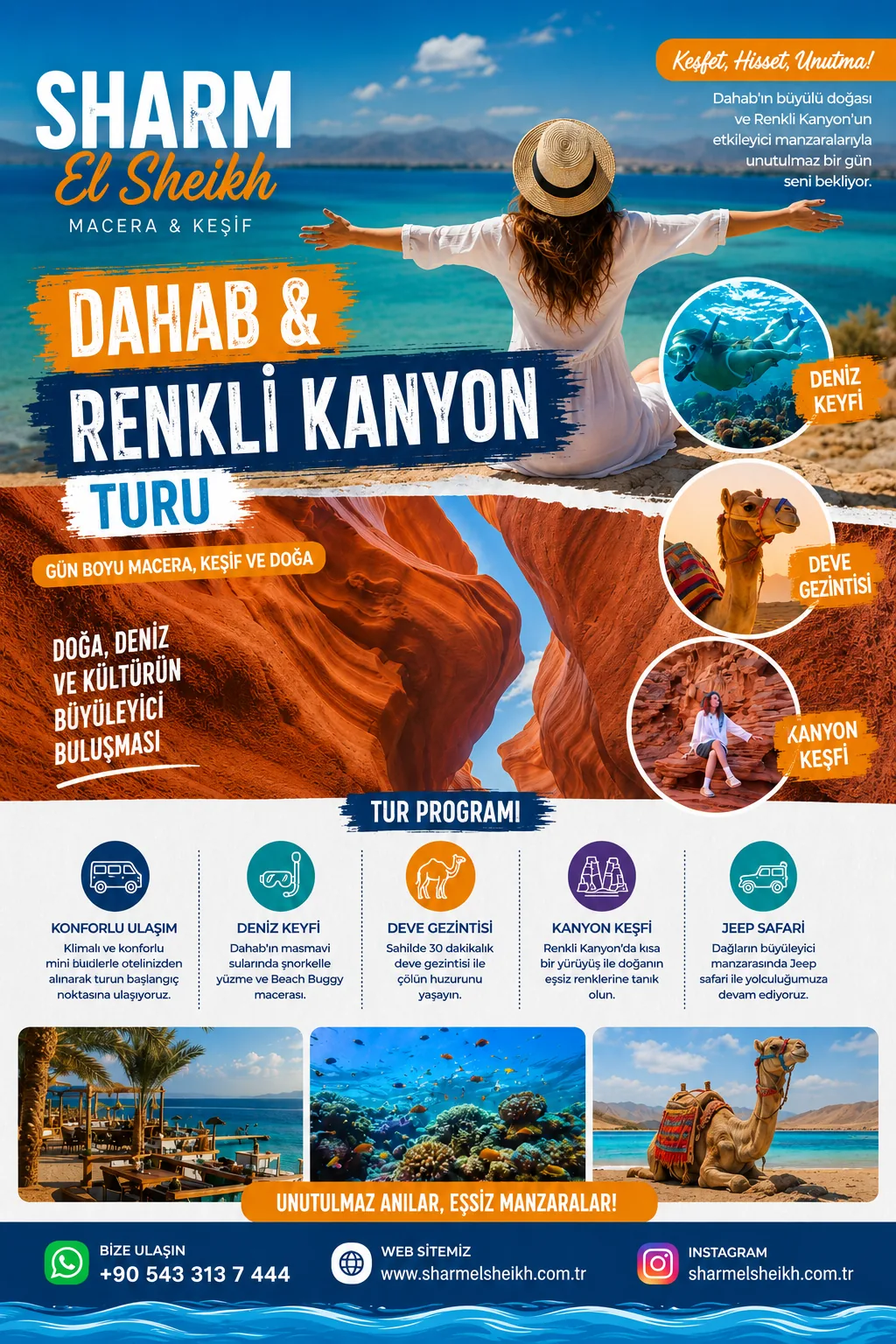 Dahab & Renkli Kanyonlar