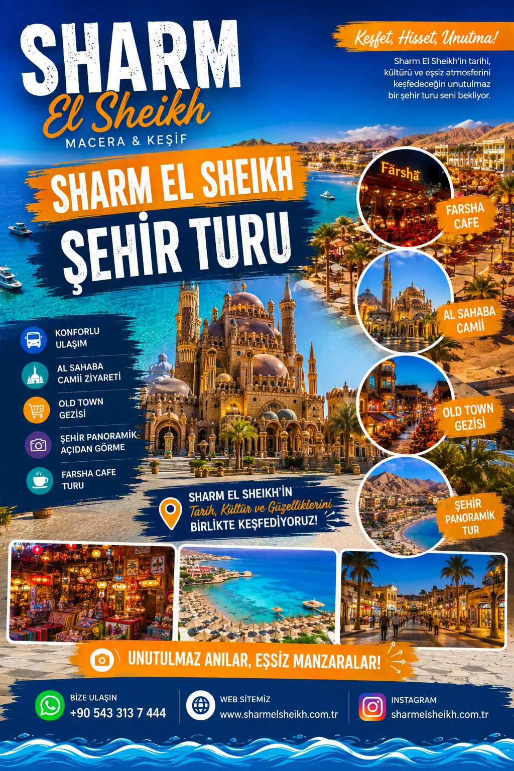 Şehir Turu — Old Market / Farsha Cafe