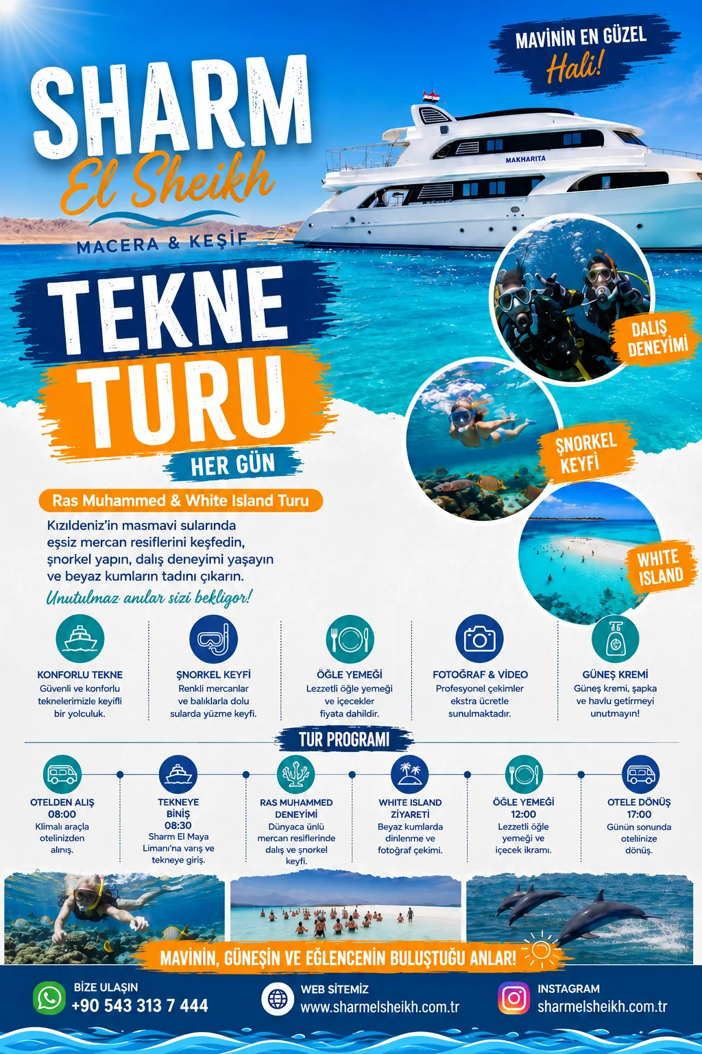 Tekne Turu & Tüplü Dalış